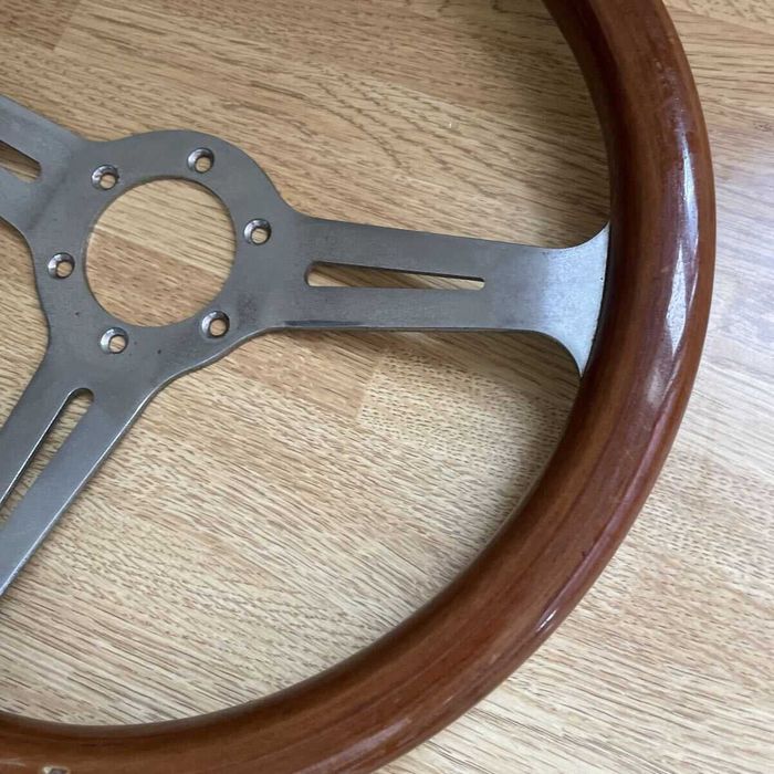 Volan lemn 350mm (MOMO, Nardi, OMP)