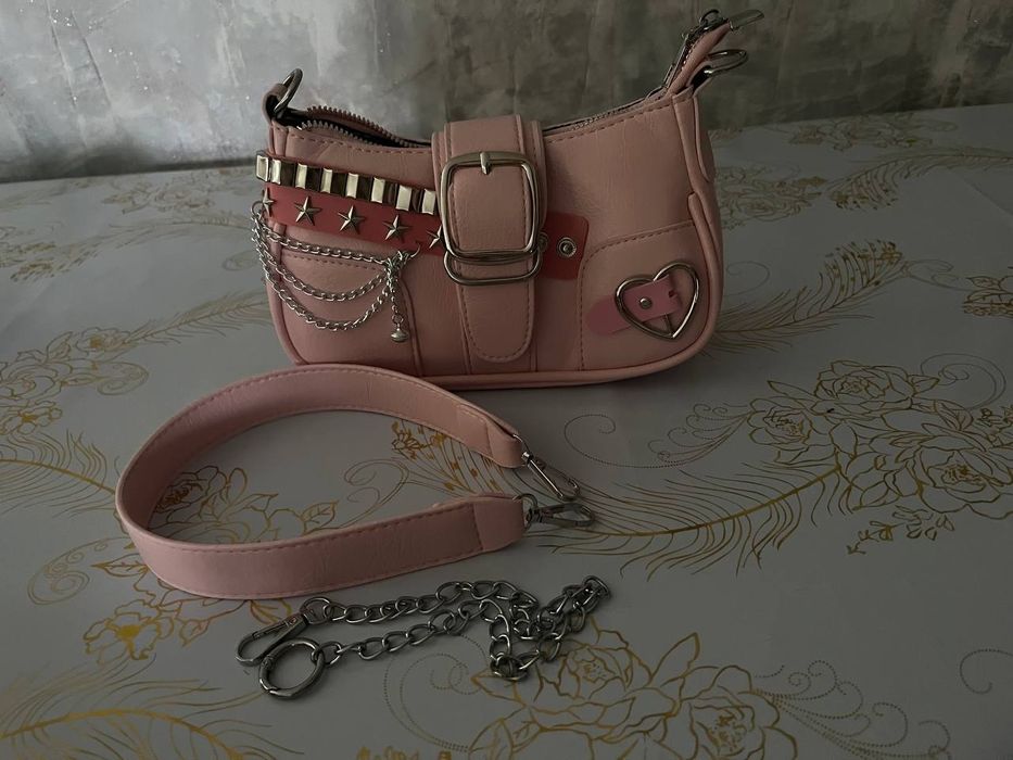 Сумка розовая y2k