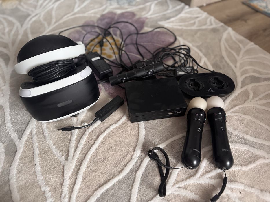 Ochelari VR PS4+ manete+webcam