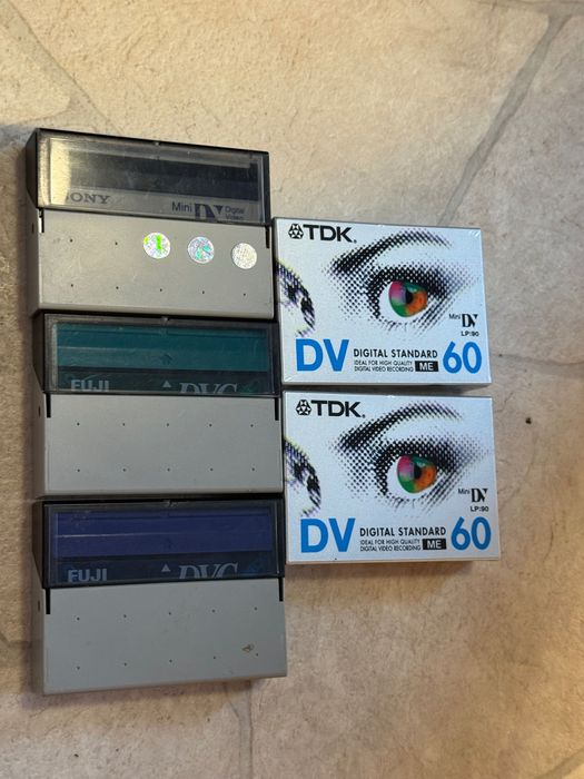 Lot 5 casete video digitale format miniDV