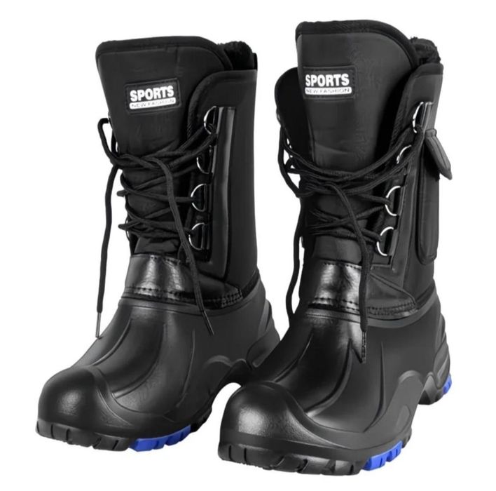 Теплые эва сапоги мужские