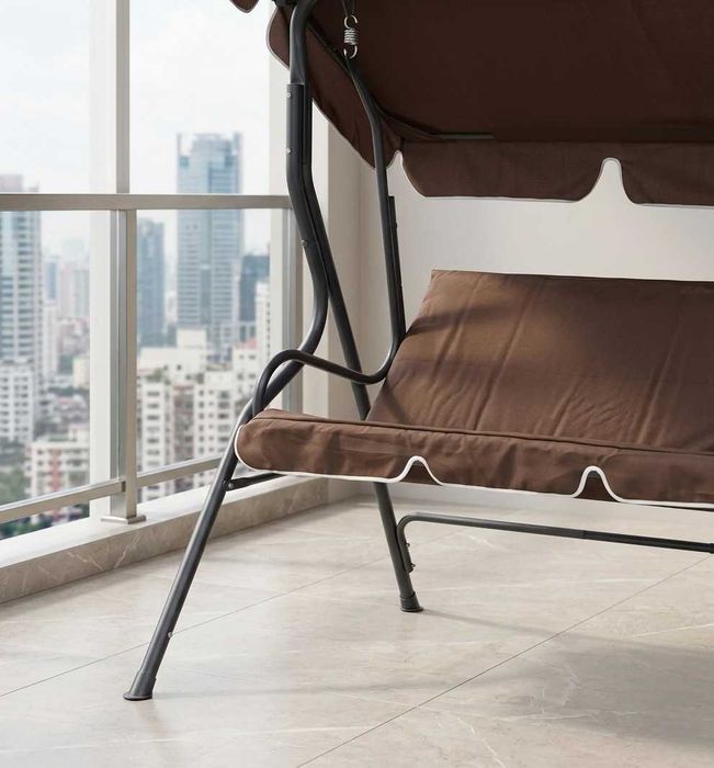 Садовые качели с навесом