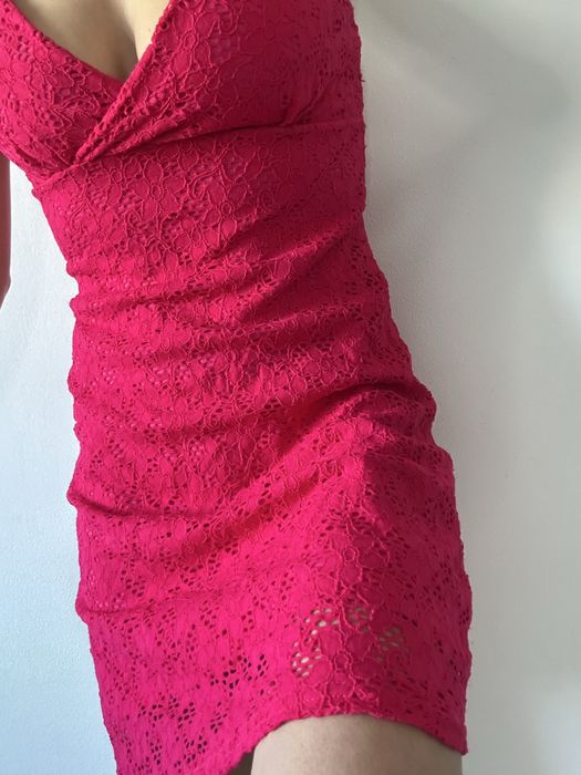 Rochiță S roz, dantelă