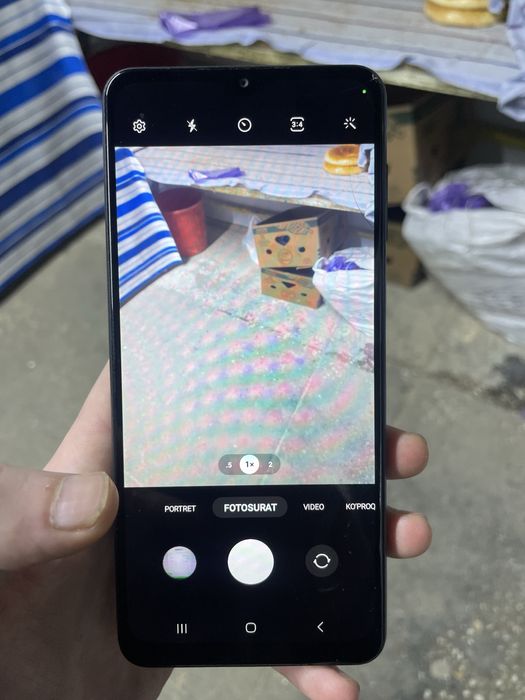 samsung a12 128 gb holat rasmda korsatilgan