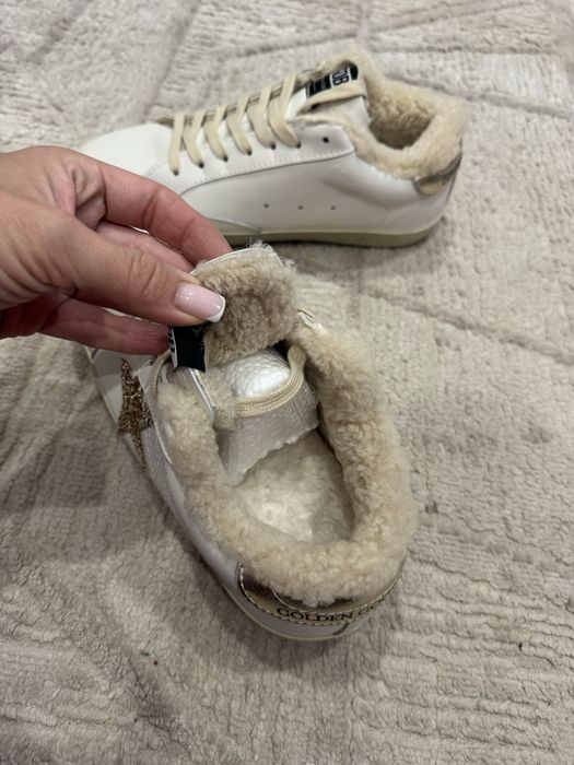 Зимние кроссовки golden goose