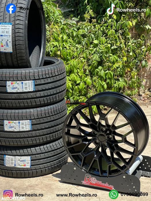 Jante BMW20 R20 BMW F01 F02 F10 F12 F13 E60 E90 F30 F31 E90 E91 Seria 5 seria7 Roti BMW Model M R20 cu anvelope vara/iarna inclus