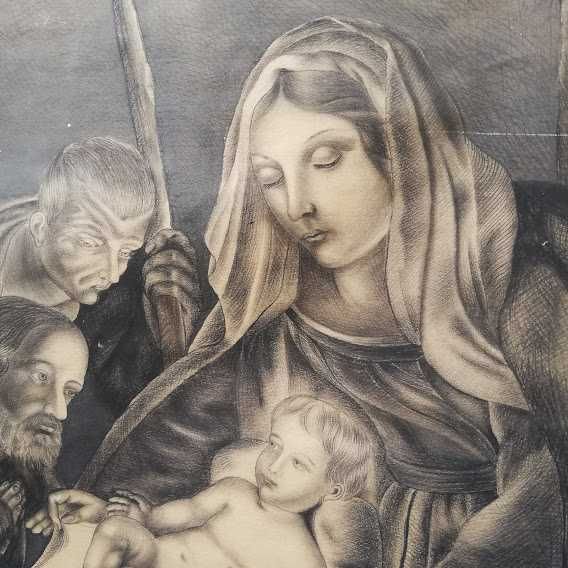 tablou Vizita magilor Leonard J. 1875