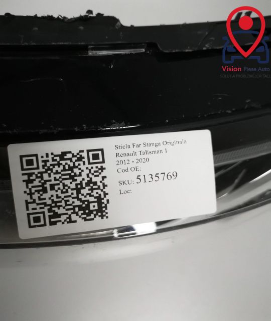 Рено Талисман / Renault Talisman 1 Sedan Оригинален ляв фар в добро съ