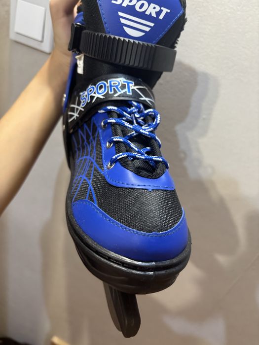 Коньки синие размерные