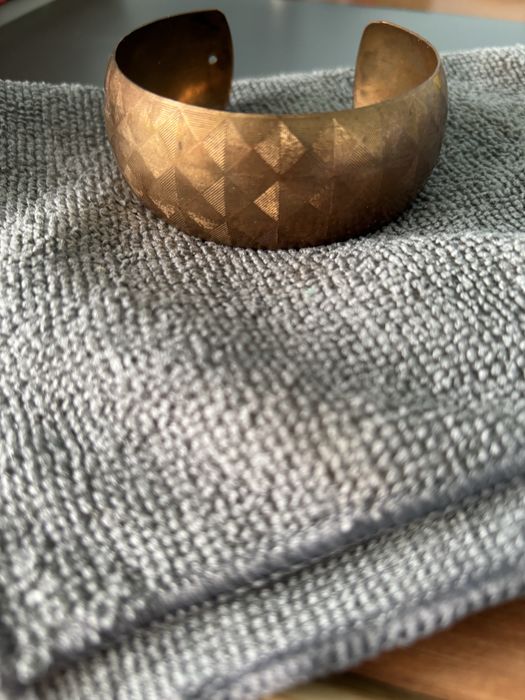 Винтажный медный браслет