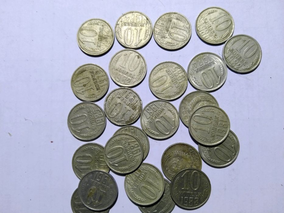 Монеты разные советские