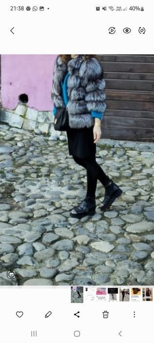 Haina Blana La Strada vulpe