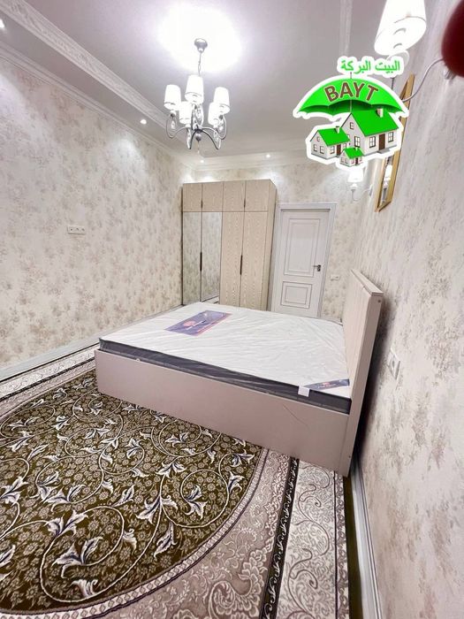 | НОВОСТРОЙКА 73м² 2/5/8 ЕВРОРЕМОНТ меб+тех Чиланзар 20кв Баталион