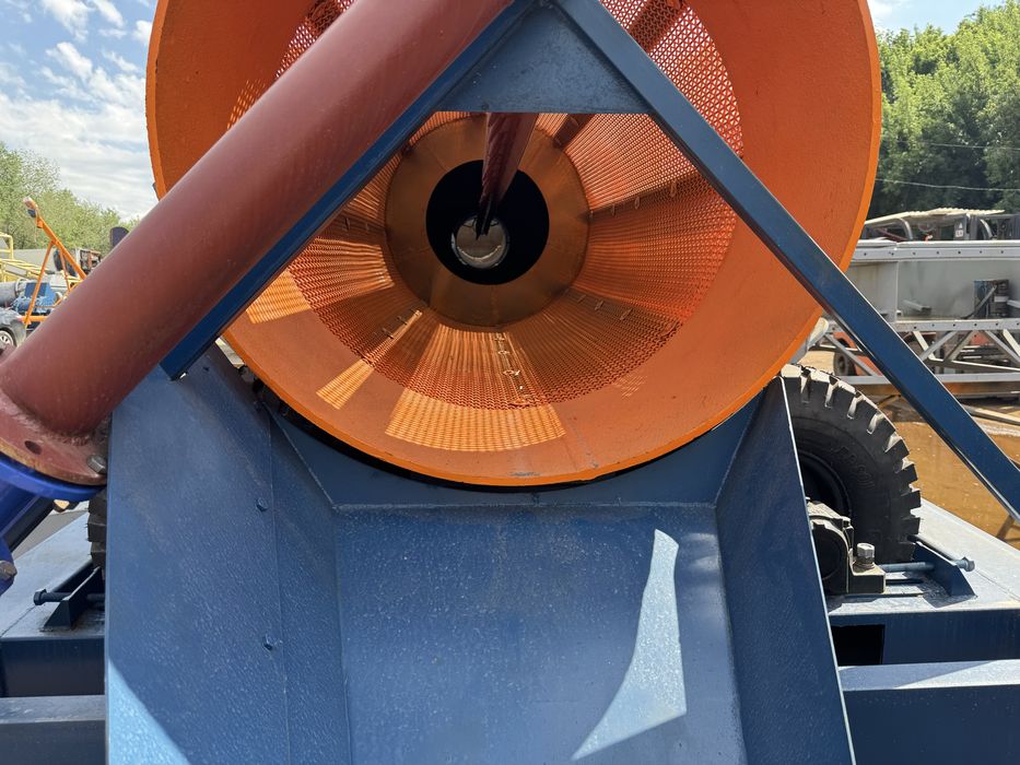 Скруббер бутара для промывки