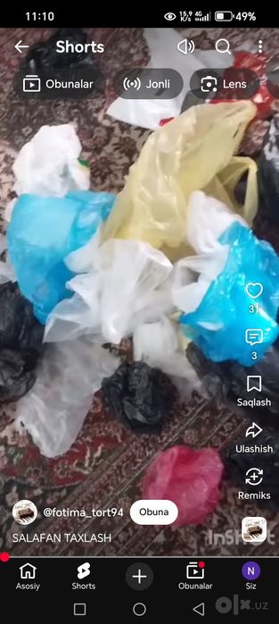 Salafan. салафан, клйонка olamiz!!! Toshkent buylab 24/7 ishlaymiz