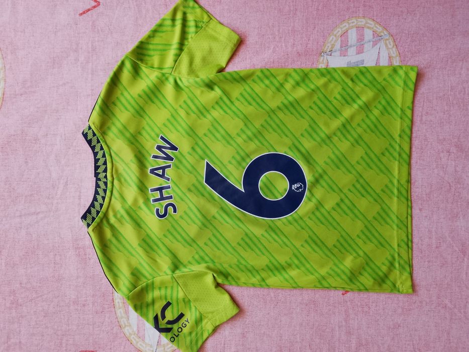 Tricou Fotbal Copii Manchester United #6 Luke Shaw