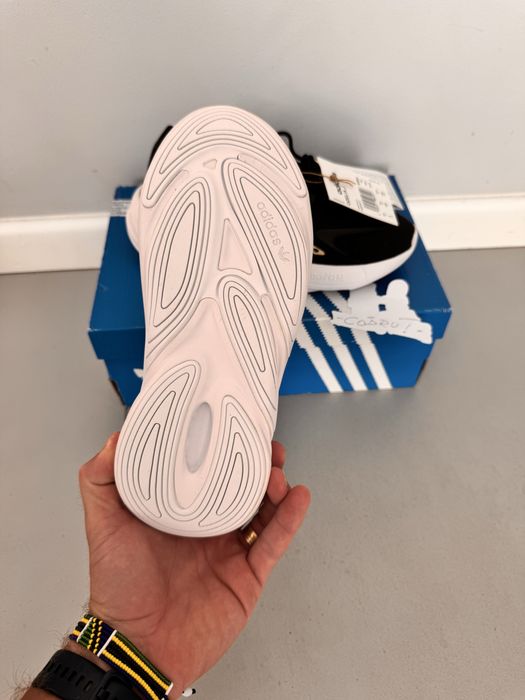 Adidas Ozelia J Black Animal Print