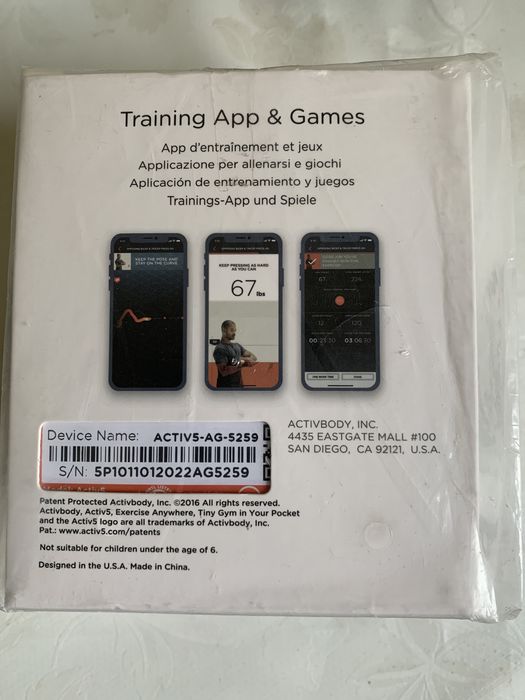 Activ 5,dispozitiv Fitness portabil