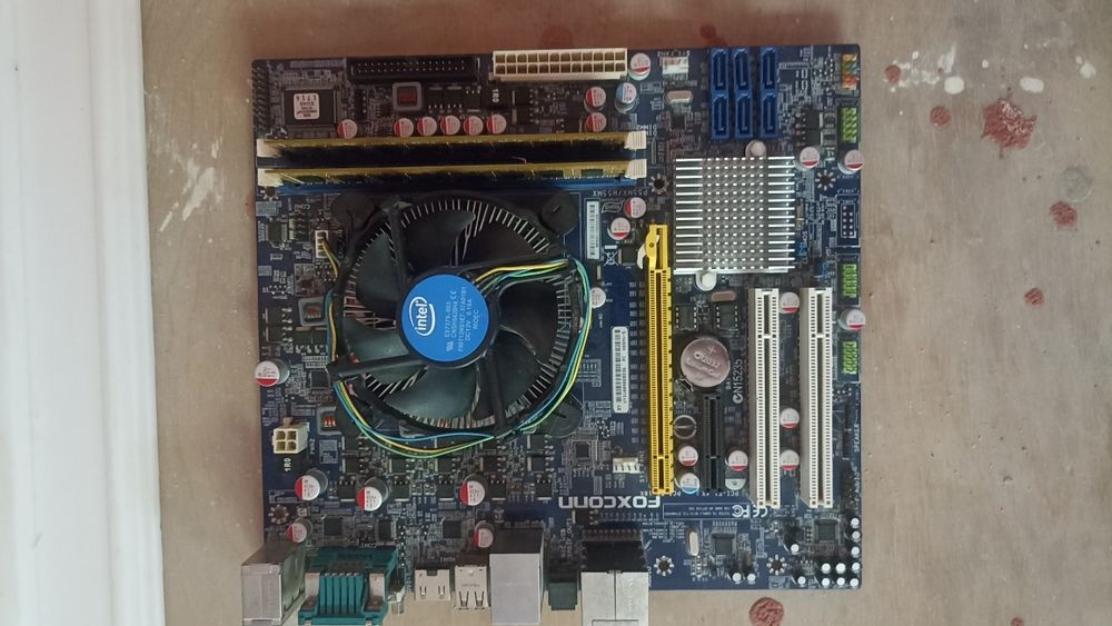 Кит материнской платы h55mx-s foxconn