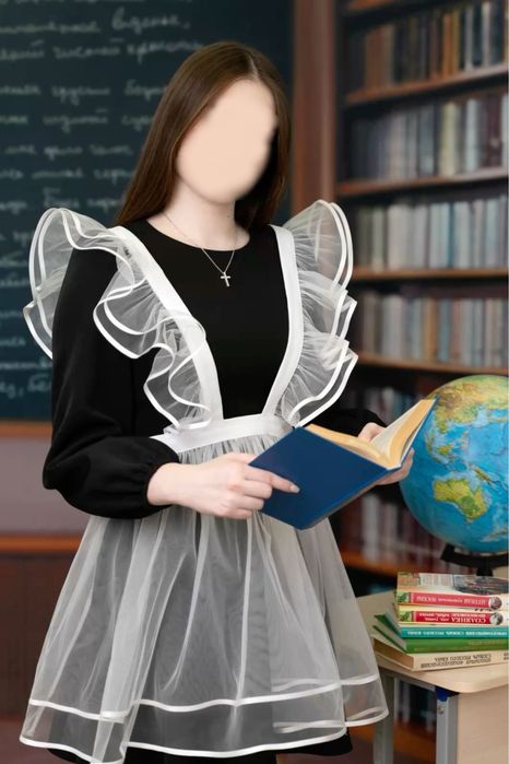 Сарафан/фартук для выпускного