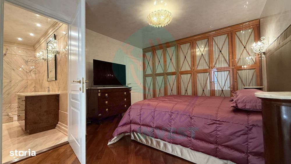 4 camere de lux în Primăverii cu terasă și 2 parcări