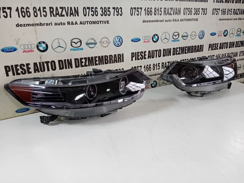 Set Faruri Far Stanga Dreapta Full LED Honda Accord 2008-2013 Volan Stanga