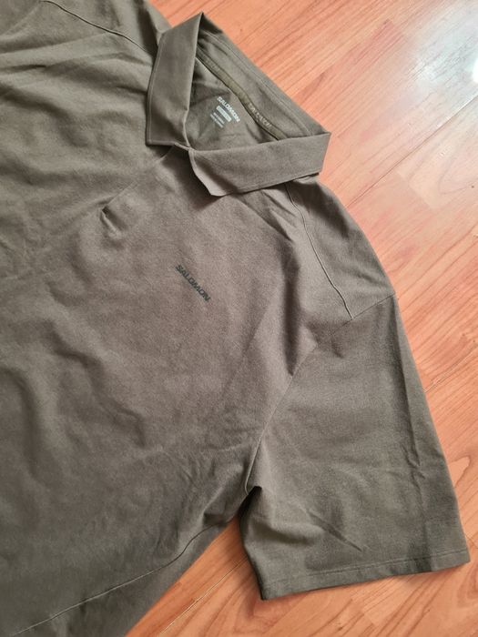 Tricou bărbați Salomon Trackline Polo, mărimea XXL