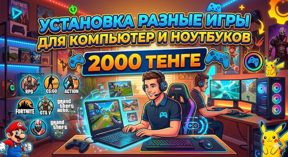 Установка Игры для компьютер