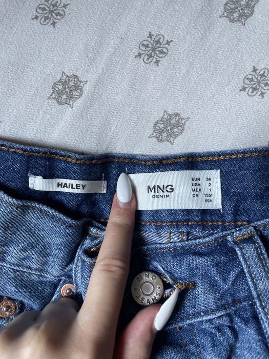 Къси дънкови панталони Mango