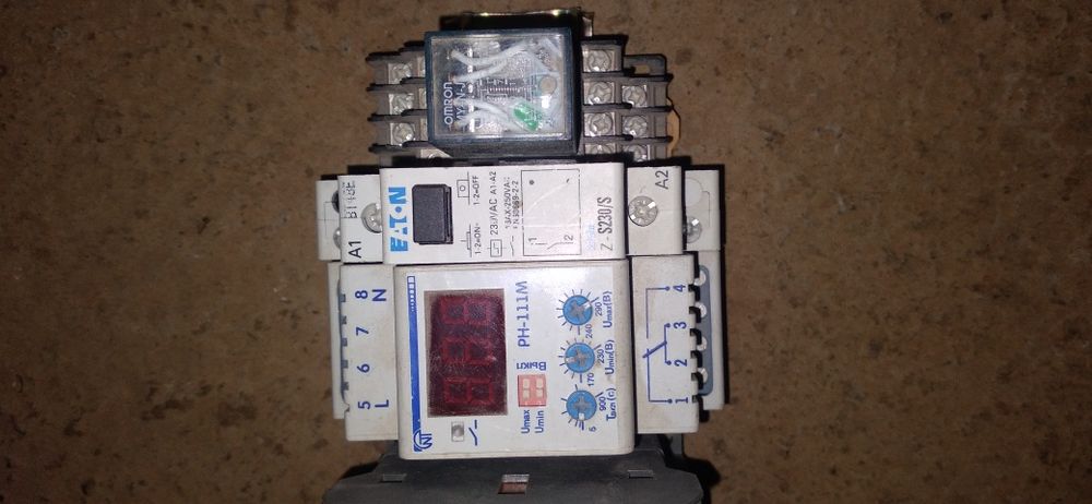 Реле пускатель концевой выключател фаза зашита