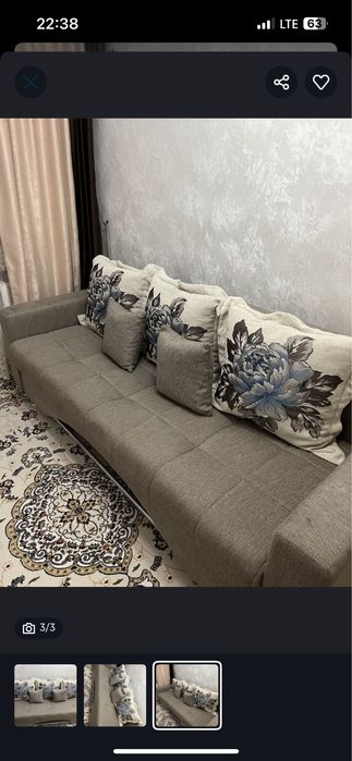 Продается диван хорошее состояние