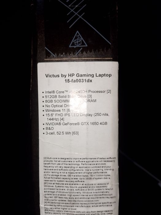 gaming notebook HP Victus