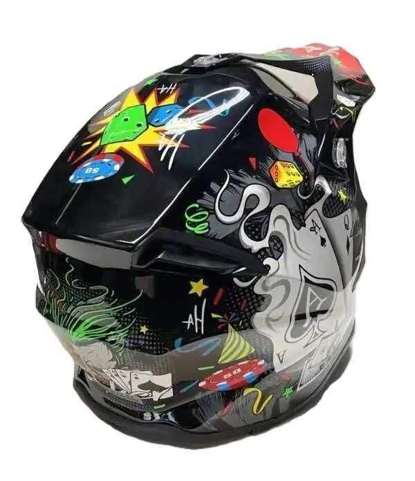 Каска мото крос ендуро атв