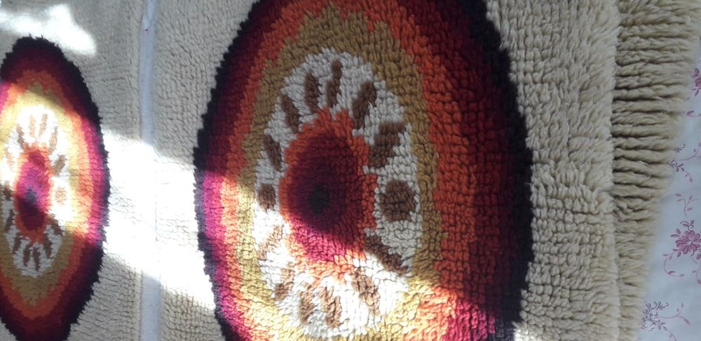 Комплект китеници "Слънце" от чиста вълна