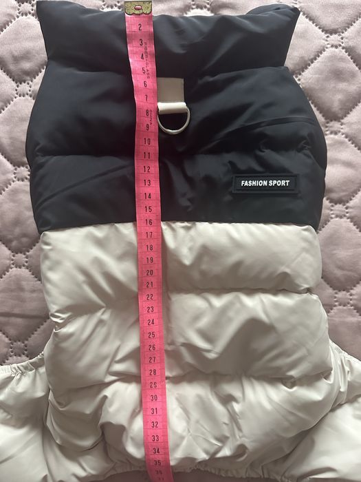 Кучешки ватиран гащеризон р-р Л, пуловерче синьо р-р XXL