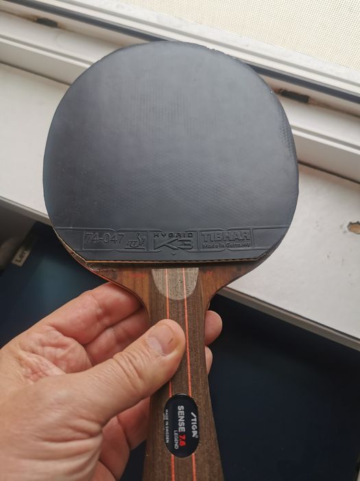 Paleta lemn Stiga Sense 7.6  Legend + fetw Tibhar K3