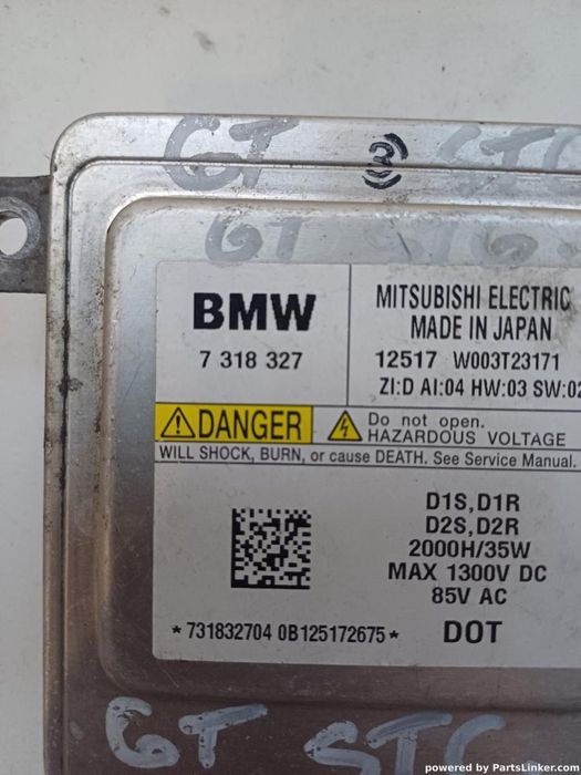 Balast Xenon Bmw 7 V (F01, F02, F03, F04) [ 2008 - 2015 ], Bmw 1 Ii (F20) [ 2010 - > ] Oem 7318327