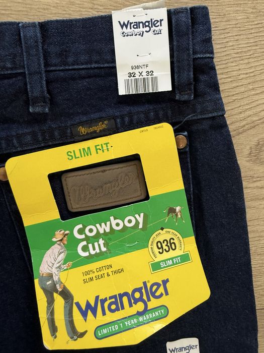 Blugi WRANGLER Cowboy Cut Slim Barbati | Marime 32 x 32