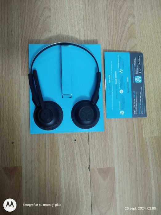 Casti Stereo JLAB Go Work Pop,Wireless, Bluetooth,Negru(Super Oferta).