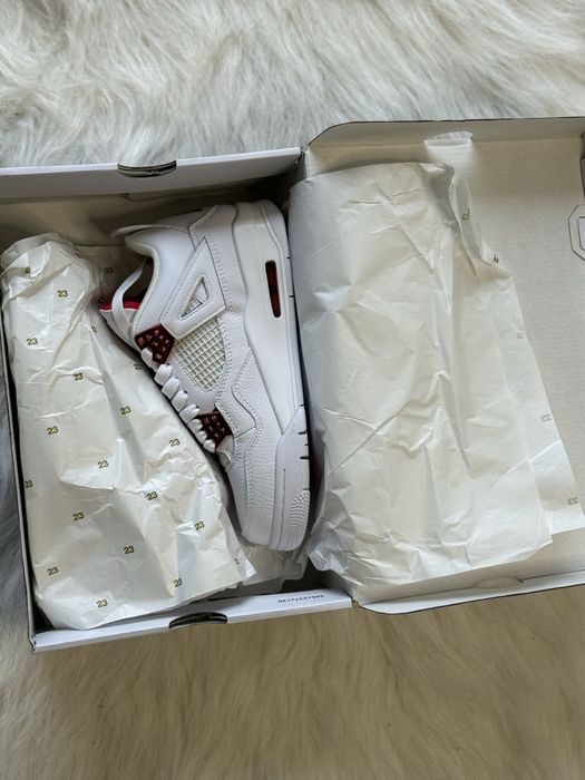 Air Jordan 4 Retro Metallic Red Full Box Verificare Colet Marimi 36-45