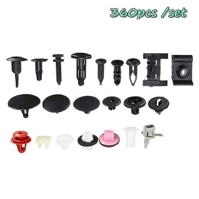 К-т щипки за Тойота , клипсове 360бр. За кори и др.