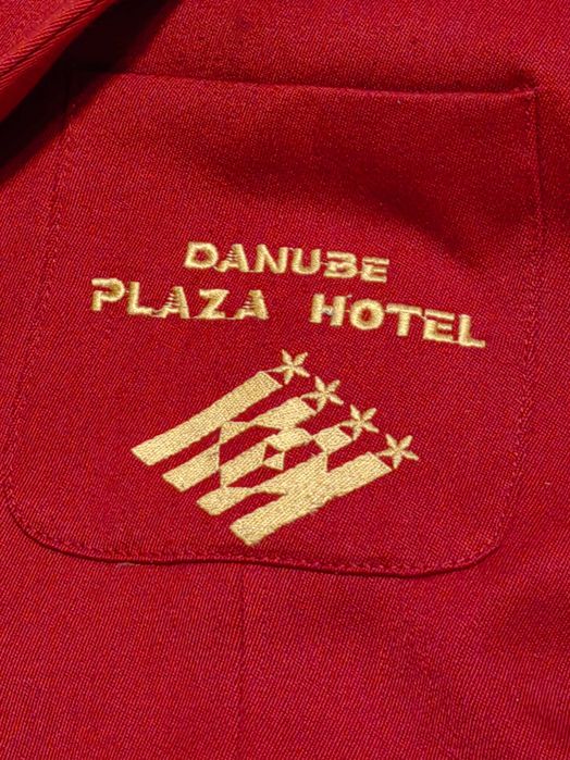 Оригинална Соц Униформа Сако от Хотел Дунав Плаза Русе 1980те г