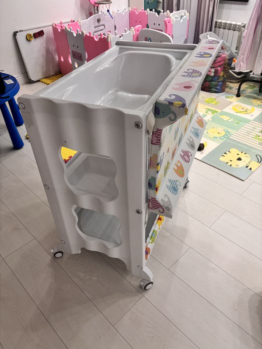 Masa Mappy Smart 2 in 1, pentru înfășat bebe, cu cădiță inclusa