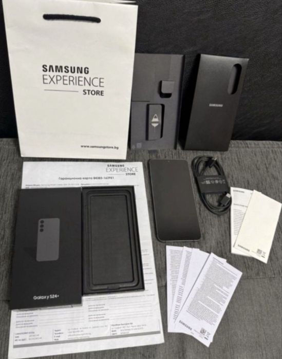 512GB Samsung S24 Plus Experience Store Гаранция 2026 S24+ Gray / Сив