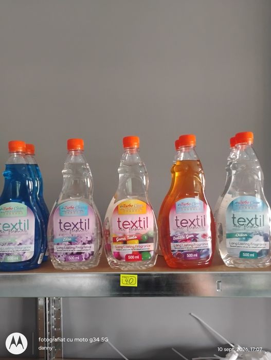 Detergent și balsam de rufe