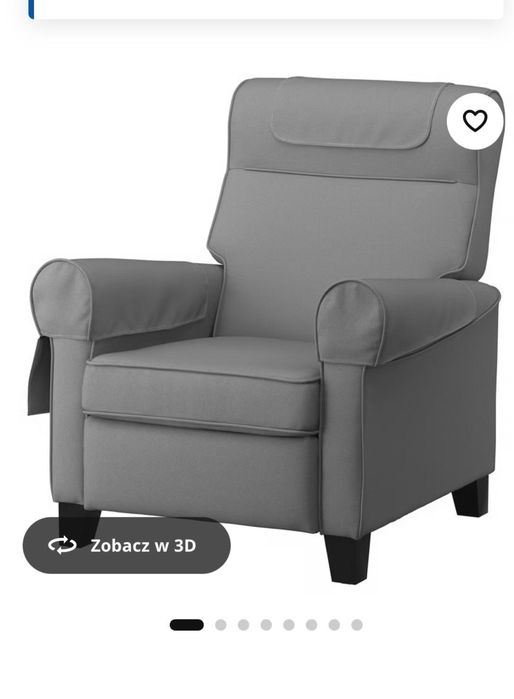IKEA разтегателно кресло Muren