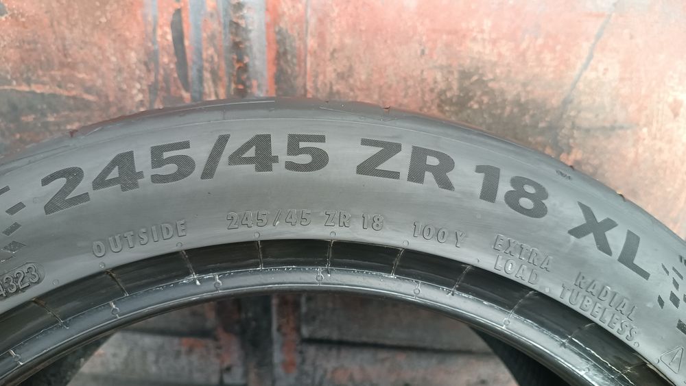245/45/18 Continental Дот 4323