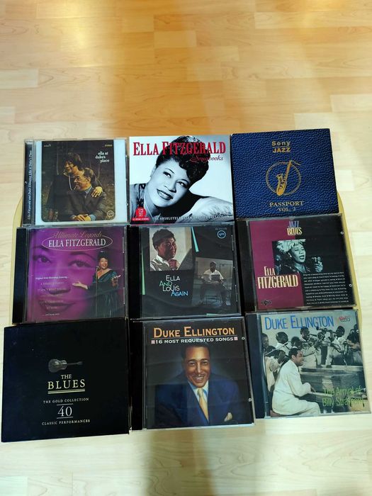 Jazz CD-uri de colectie (Frank Sinatra,Duke Ellington, Miles Davis, Ella Fitzgerald etc.) partea 2/2