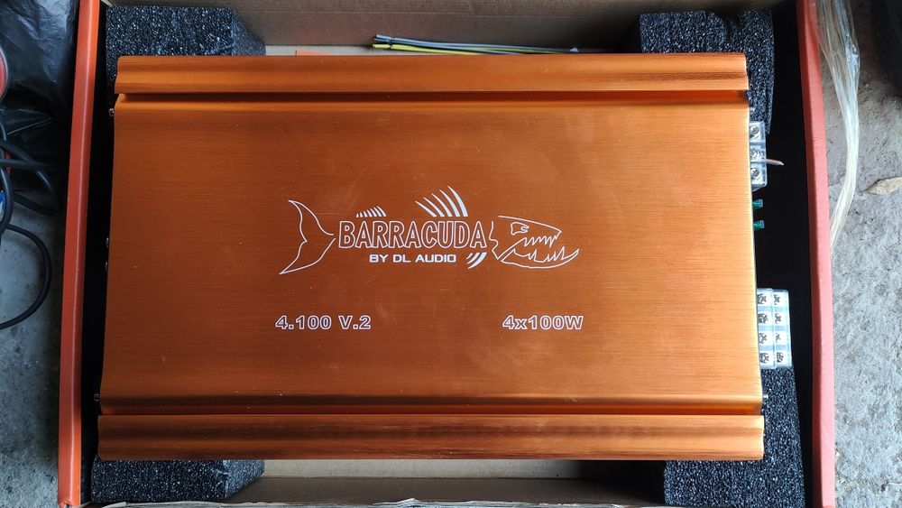 DL audio 4×100w усилитель
