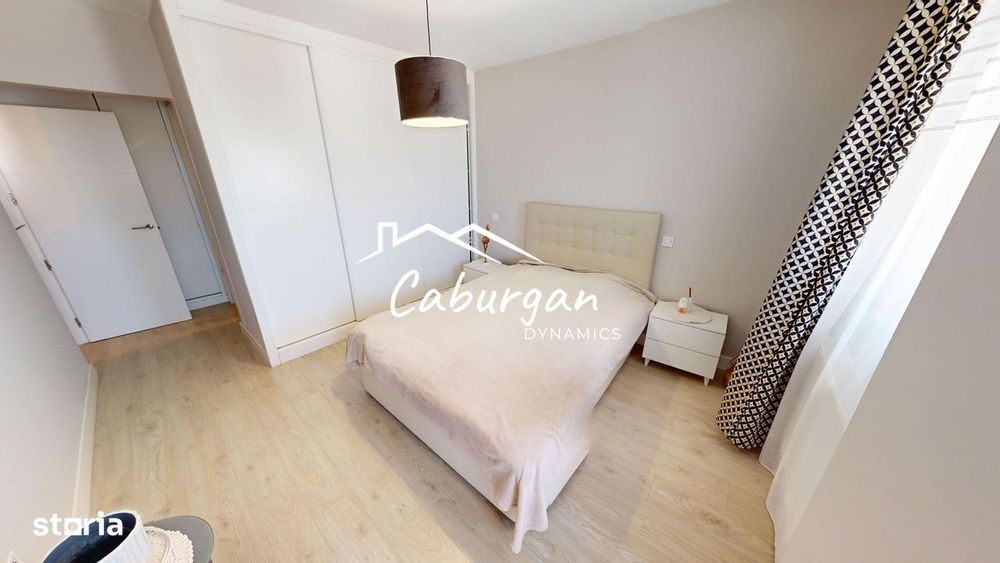 Apartament cu 3 camere, 77 mp utili+2 balcoane, etaj 3/4, Turnisor